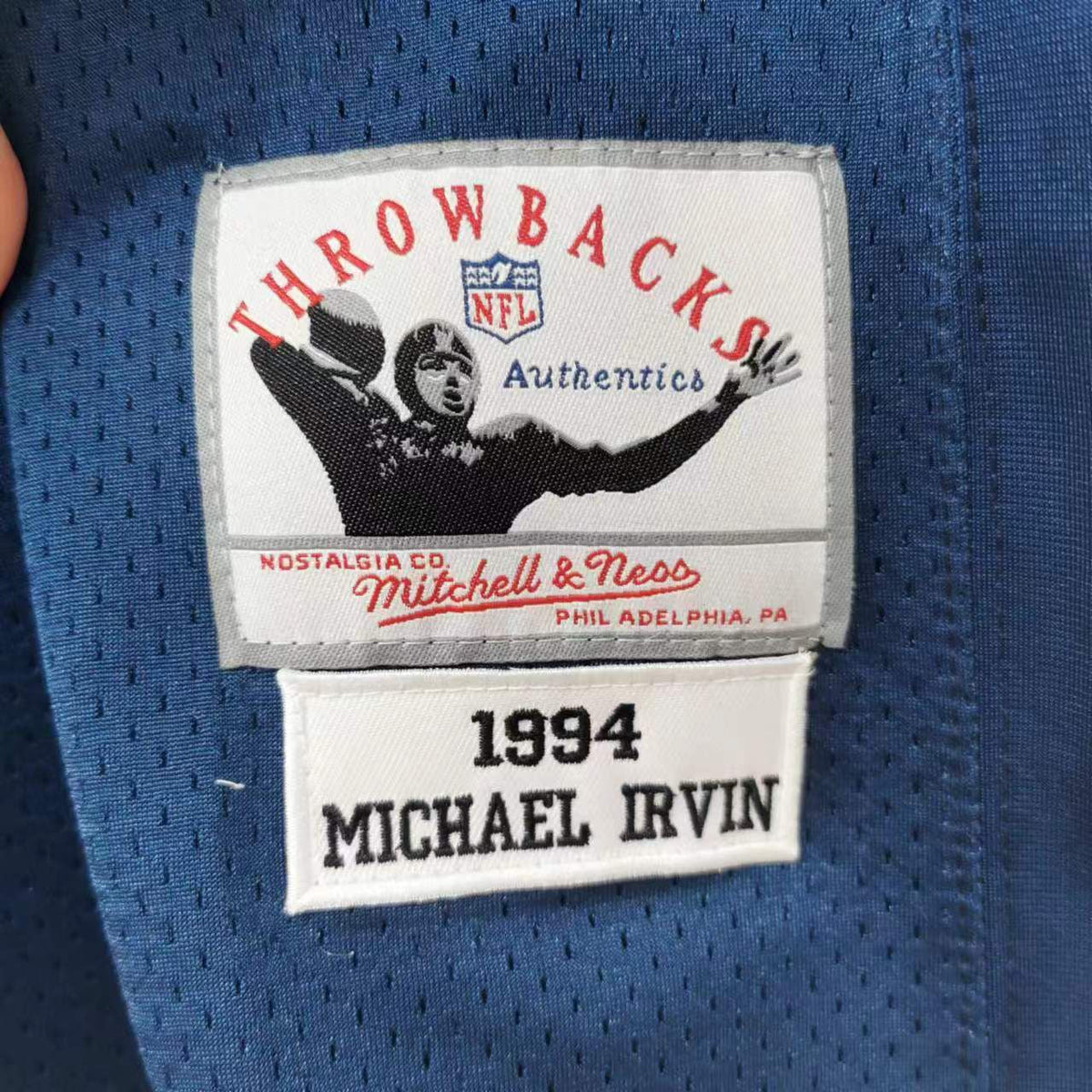 Michael Irvin Dallas Cowboys Jersey 1994 Mitchell & Ness product image 3, provided for visual reference and product detail