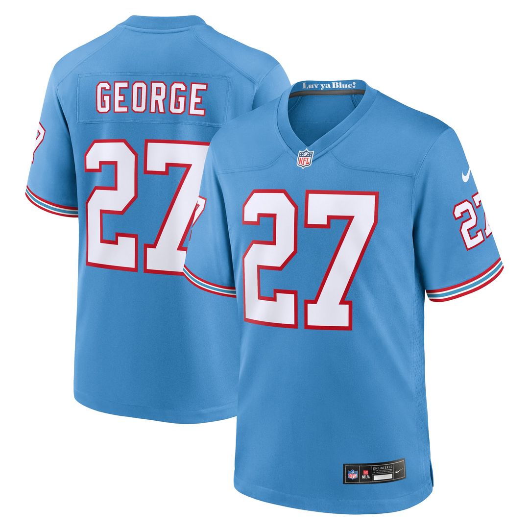 Tennessee Titans Eddie George Nike Light Blue Retired product image 1
