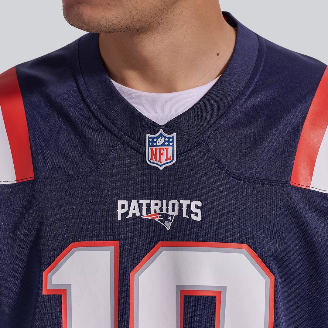 New England Patriots Drake Maye Nike Navy Game Jersey product image 22