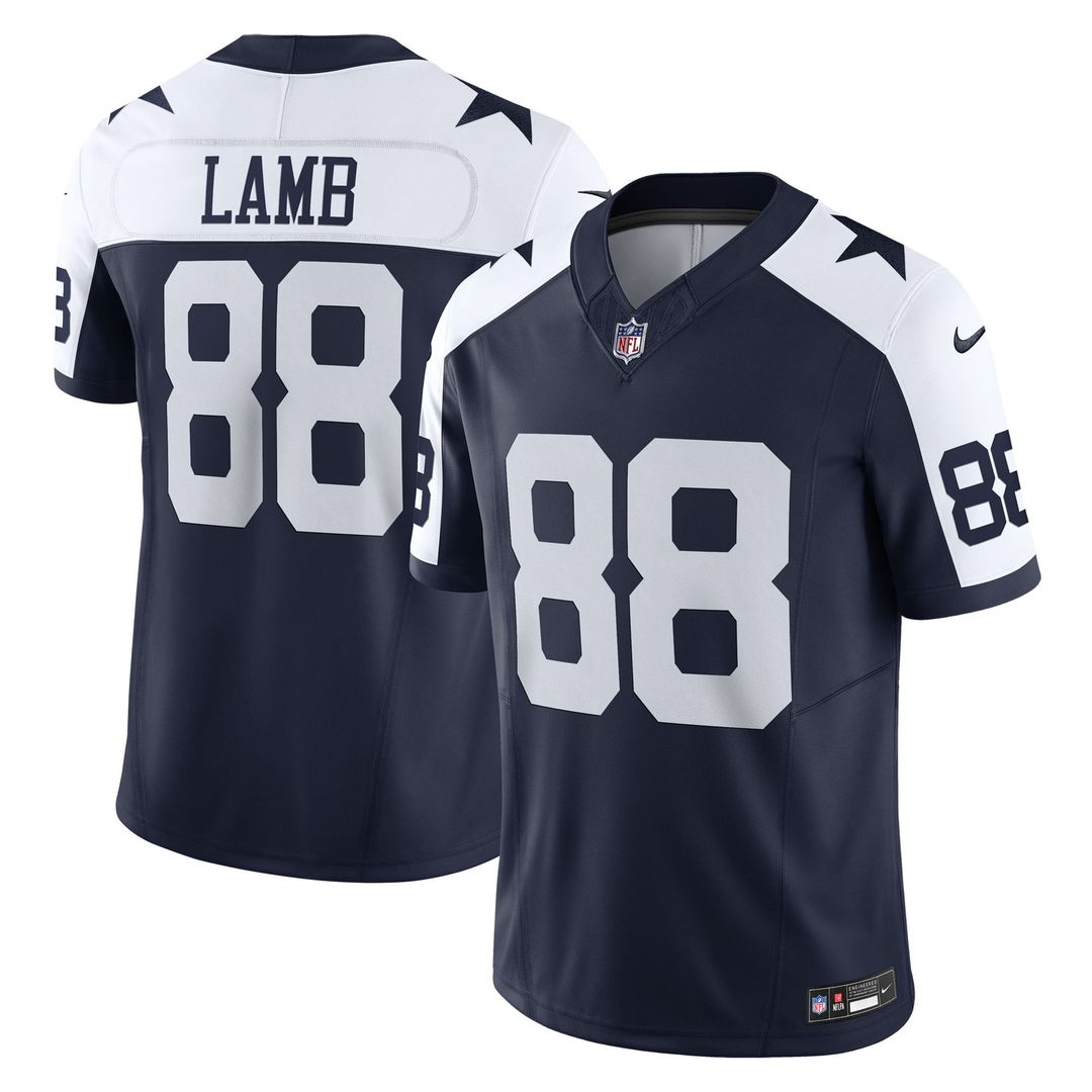 Dallas Cowboys CeeDee Lamb Nike Navy Vapor FUSE Limited product image 1
