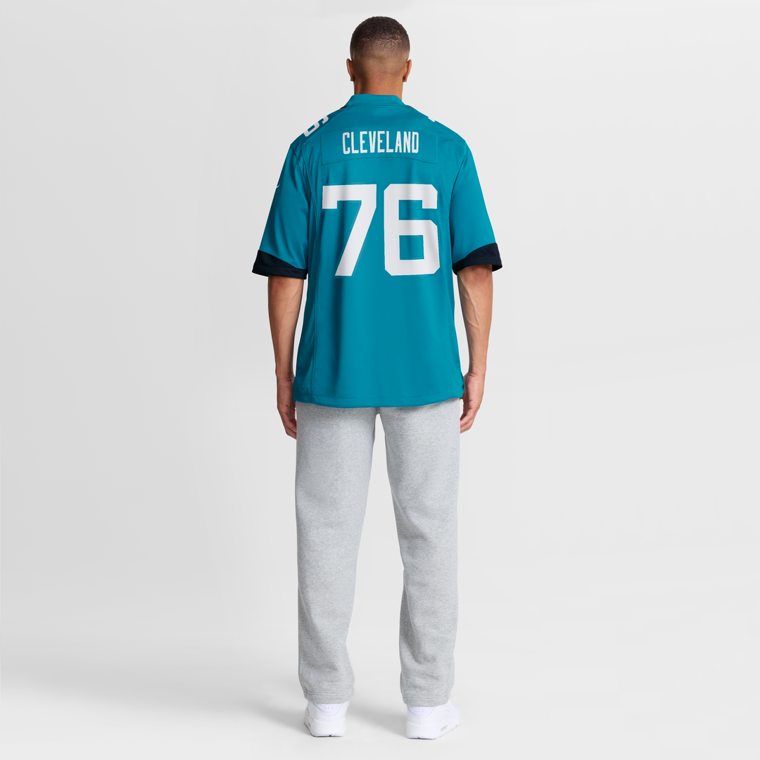 Jacksonville Jaguars Ezra Cleveland Nike Teal Game Jersey product image 8