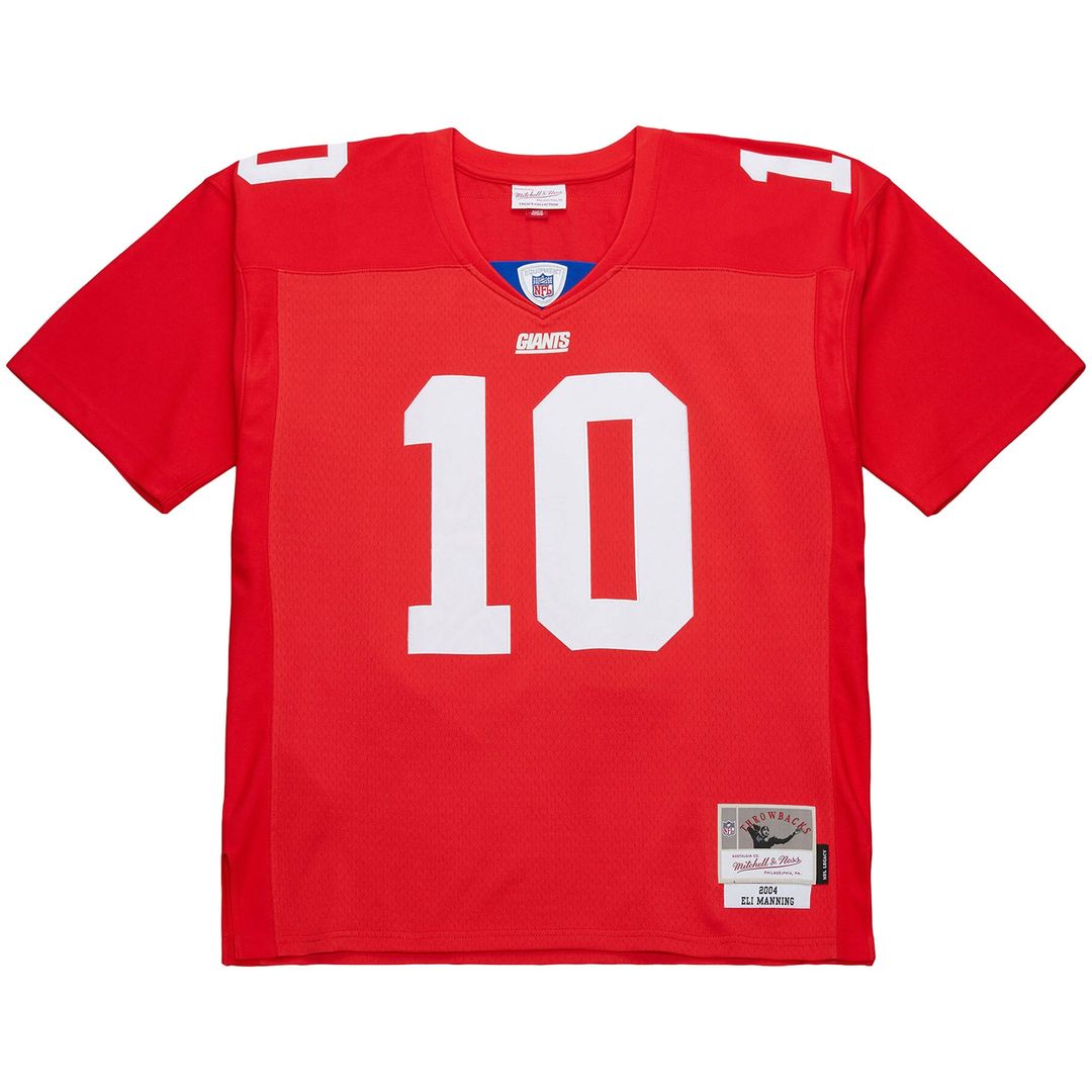New York Giants Eli Manning Mitchell & Ness Red 2004 Team product image 2