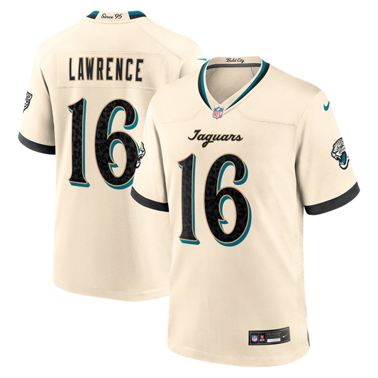 Jacksonville Jaguars Trevor Lawrence Nike Natural 2026 product image 1