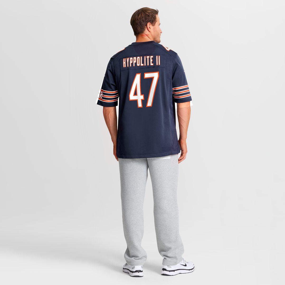 Chicago Bears Ruben Hyppolite II Nike Navy Game Jersey product image 3