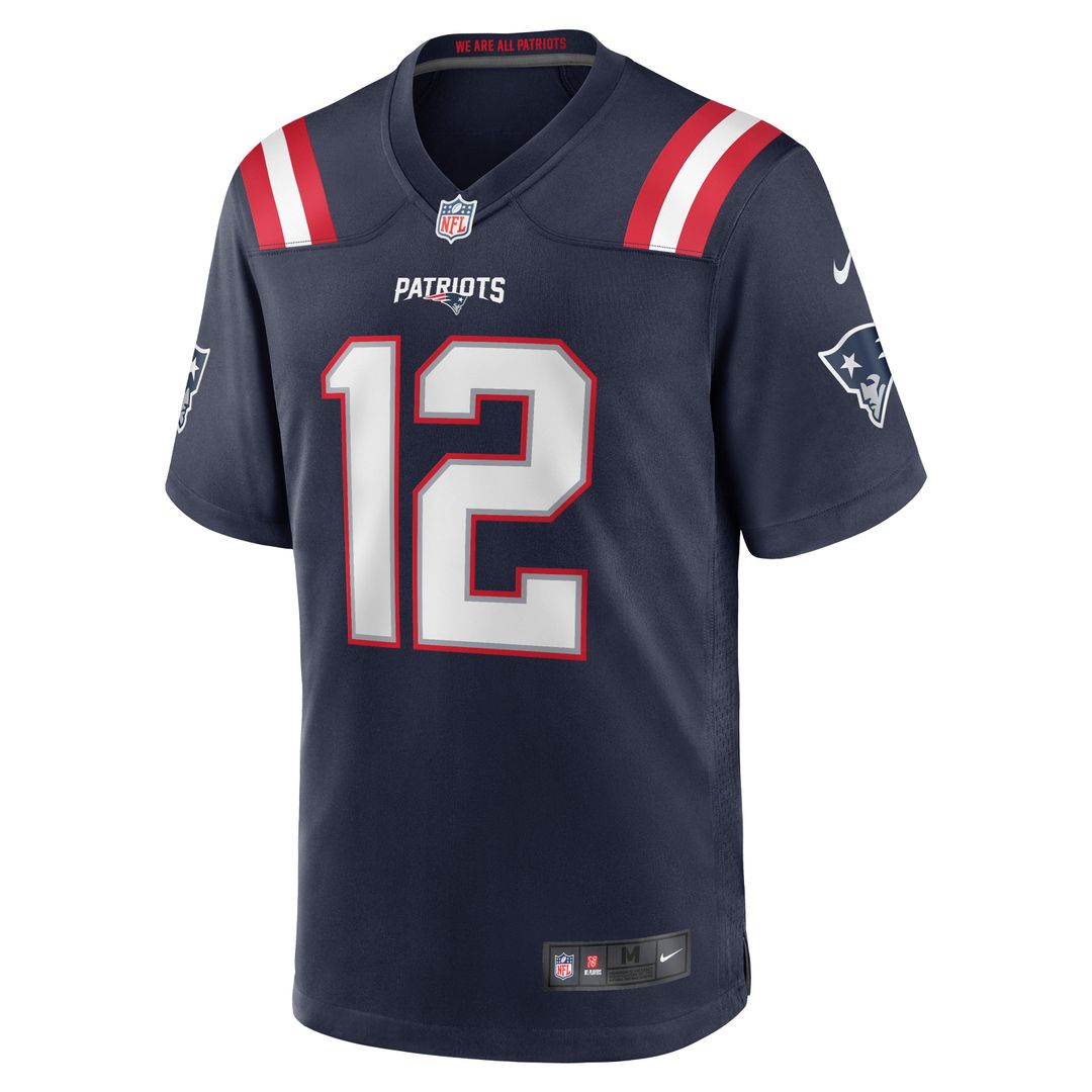 New England Patriots Nike Navy Retired Player Game Jersey product image 8