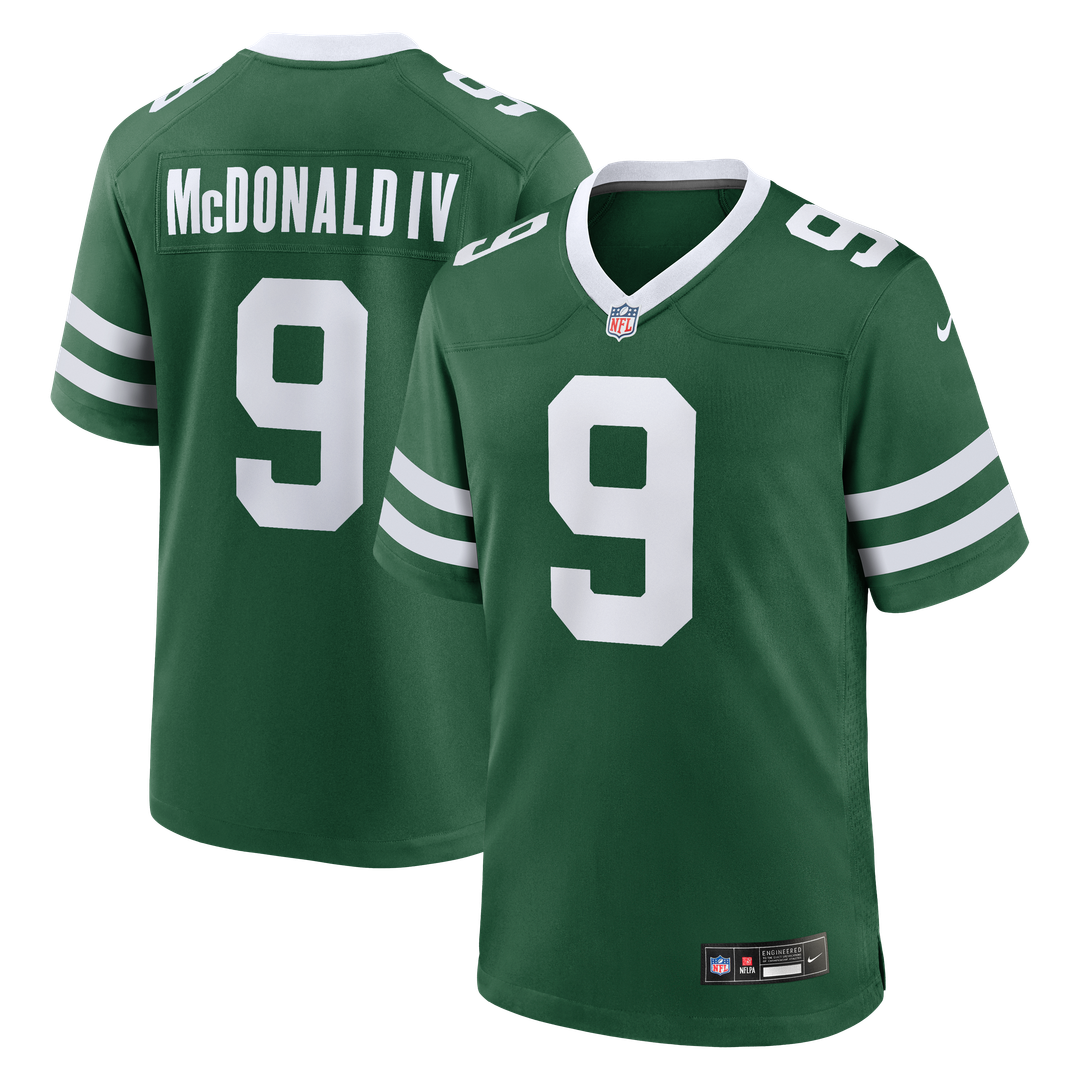 New York Jets Will McDonald IV Nike Legacy Green Game Jersey product image 9