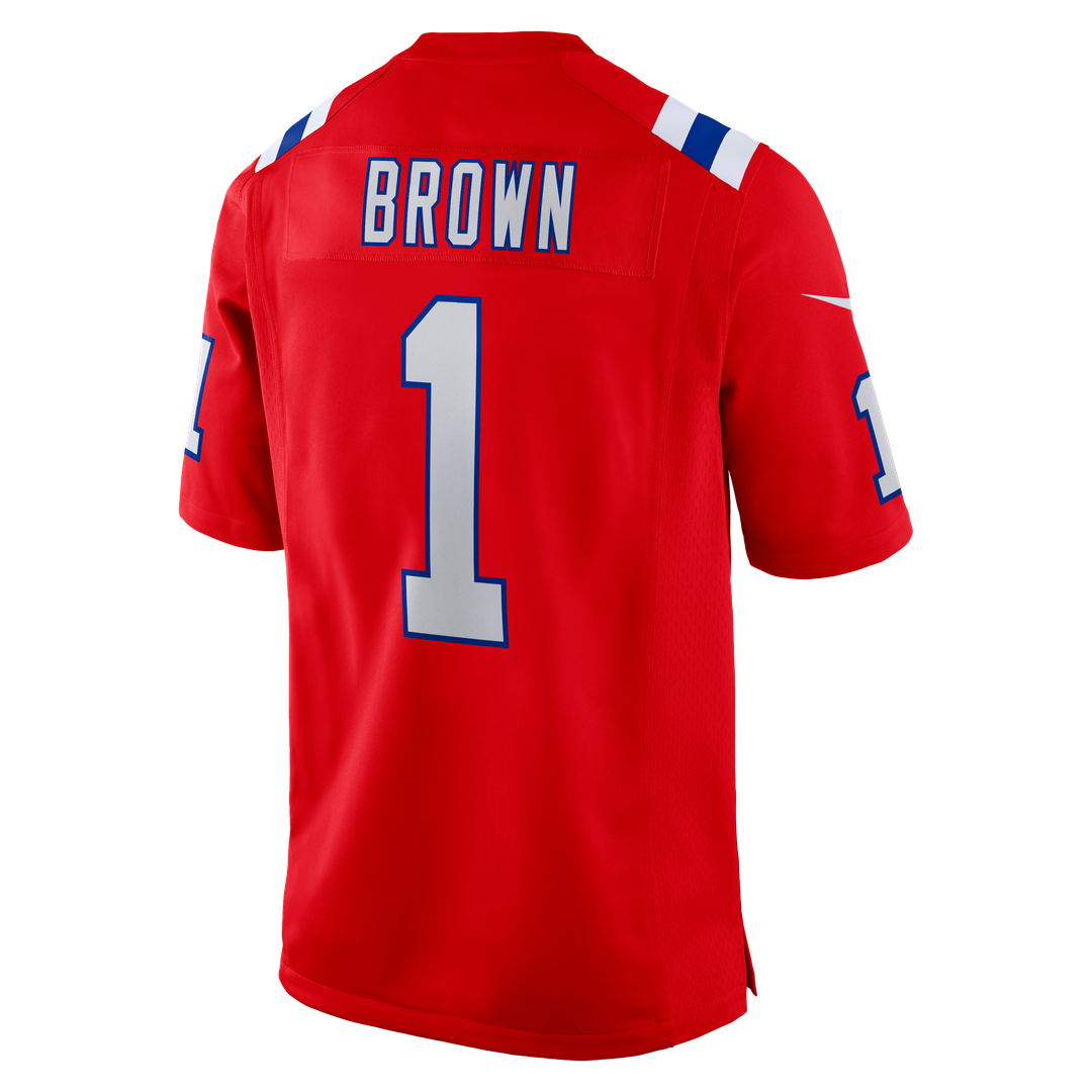 New England Patriots A.J. Brown Nike Navy Game Jersey product image 19