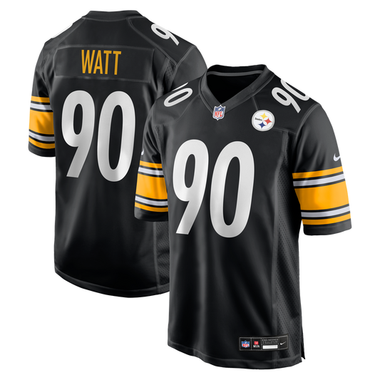Pittsburgh Steelers T.J. Watt Nike Black Game Jersey product image 1