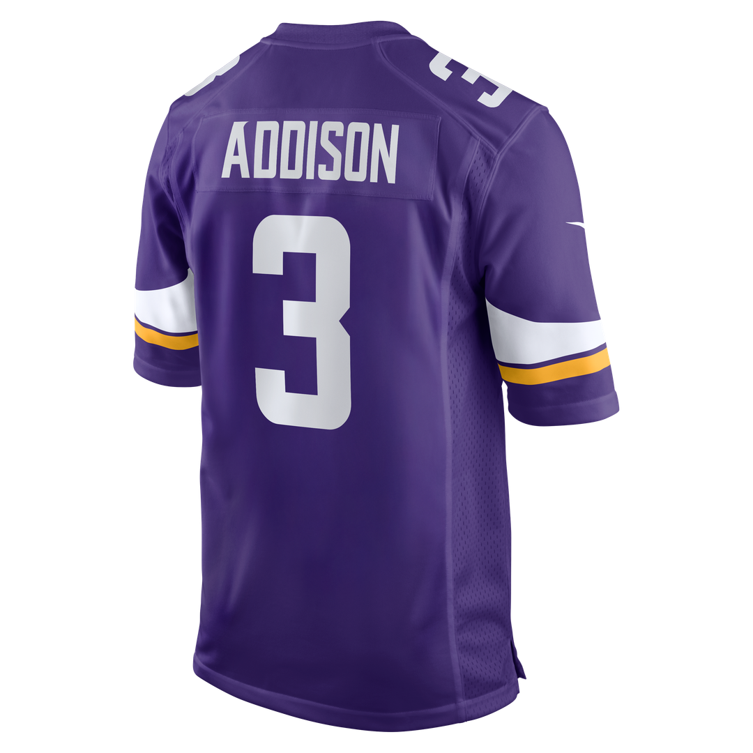 Minnesota Vikings Jordan Addison Nike Purple Game Jersey product image 11