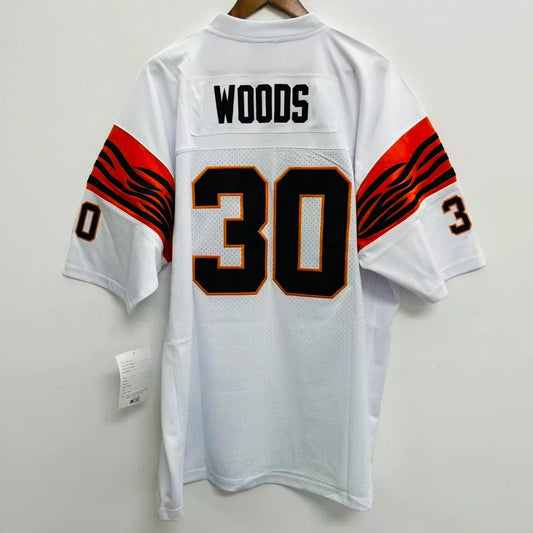 Ickey Woods Cincinnati Bengals Official NFL Jersey Mitchell & Ness product image 1, provided for visual reference and
