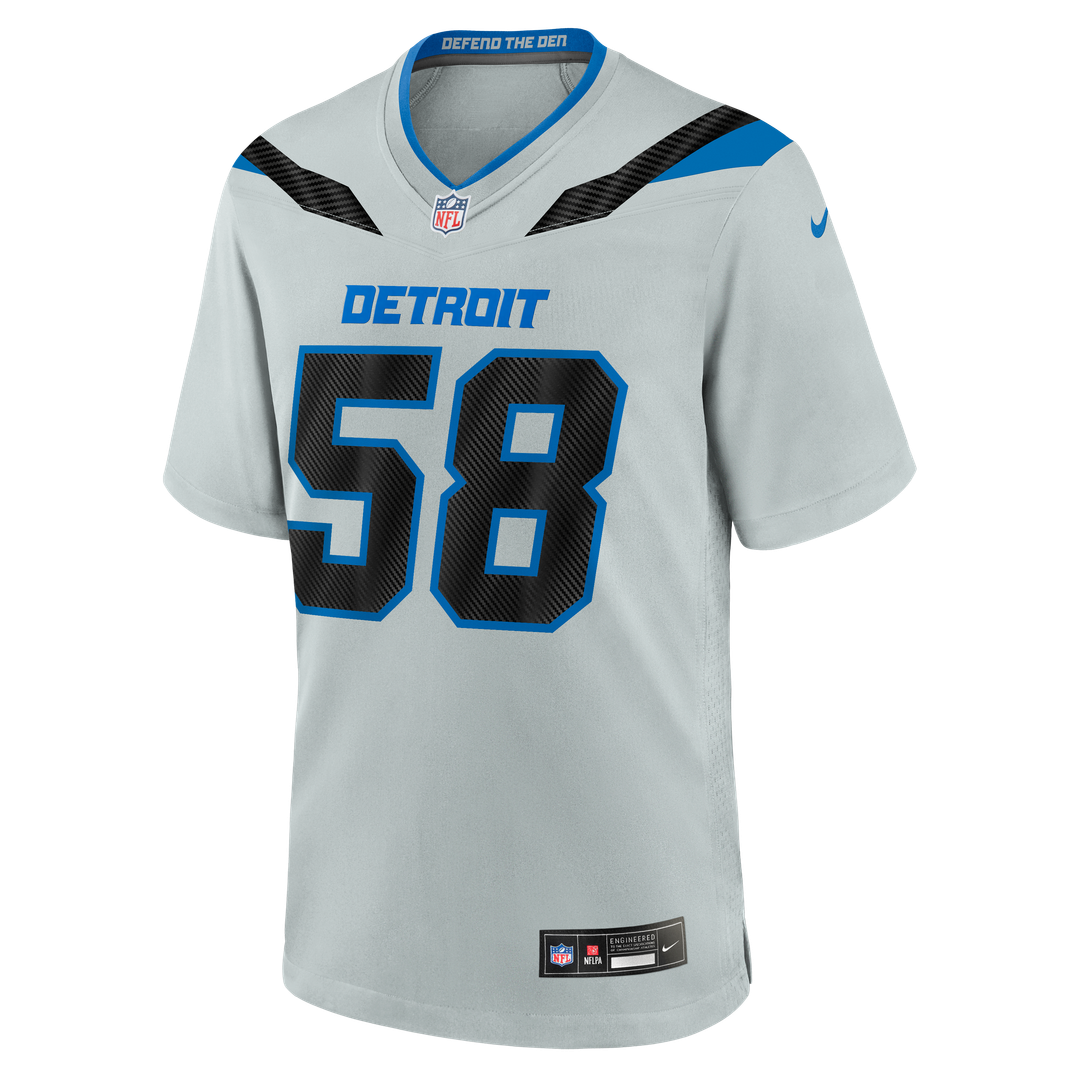 Detroit Lions Penei Sewell Nike Silver 2026 Rivalries product image 6