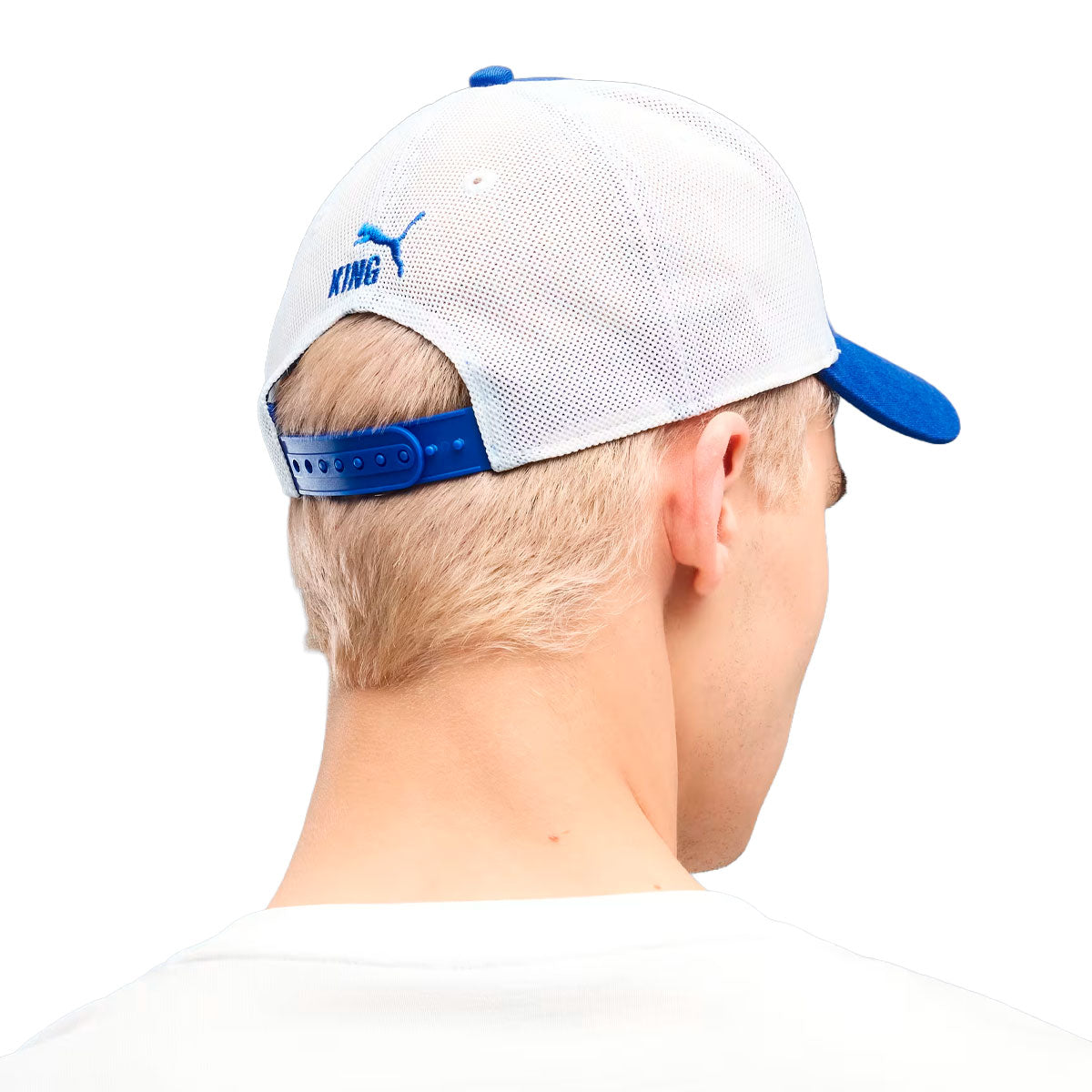 Puma Manchester City King Trucker Cap product image 2, provided for visual reference and product detail review