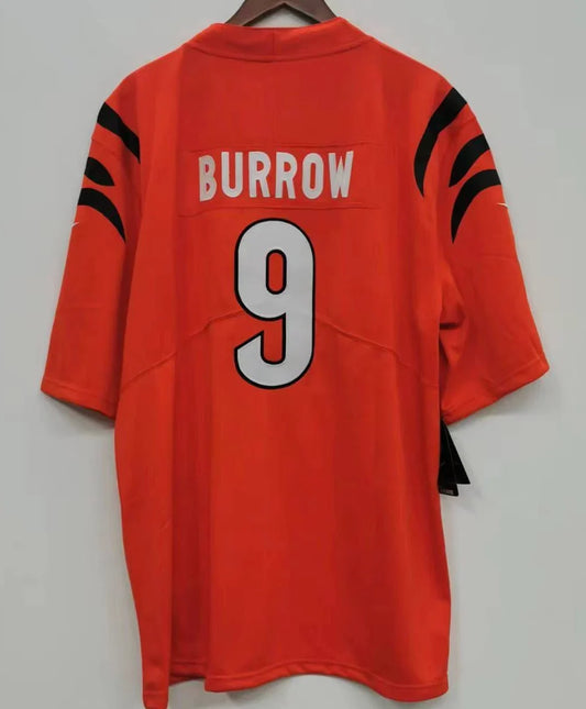 Joe Burrow Cincinnati Bengals Jersey orange Nike product image 1, provided for visual reference and product detail review