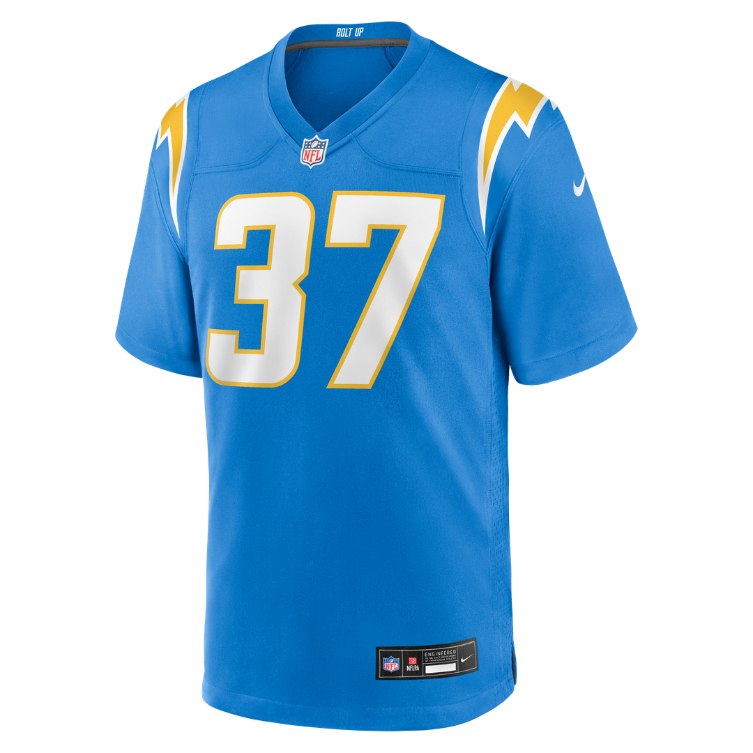 Los Angeles Chargers Jordan Oladokun Nike Powder Blue Game product image 2