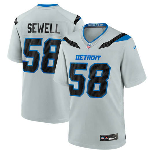 Detroit Lions Penei Sewell Nike Silver 2026 Rivalries product image 1