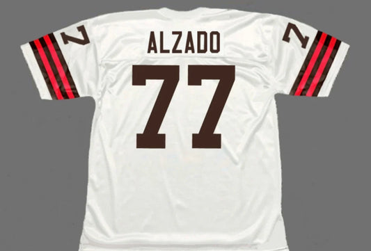 Lyle Alzado Cleveland Browns Official NFL Mitchell & Ness Jersey white product image 1, provided for visual reference and