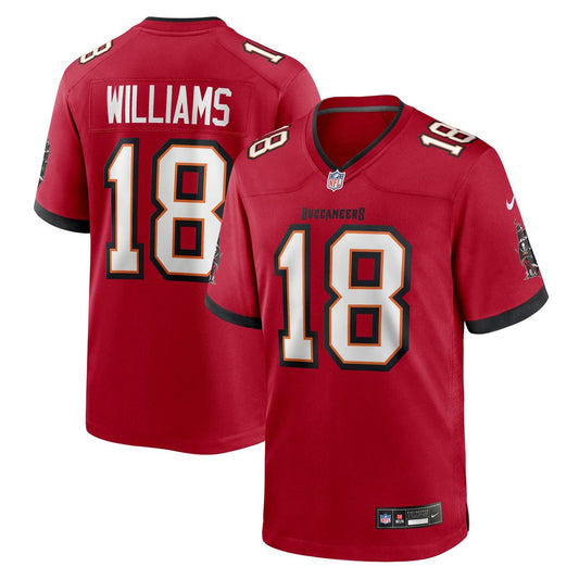 Tampa Bay Buccaneers Josh Williams Nike Red Game Jersey product image 1