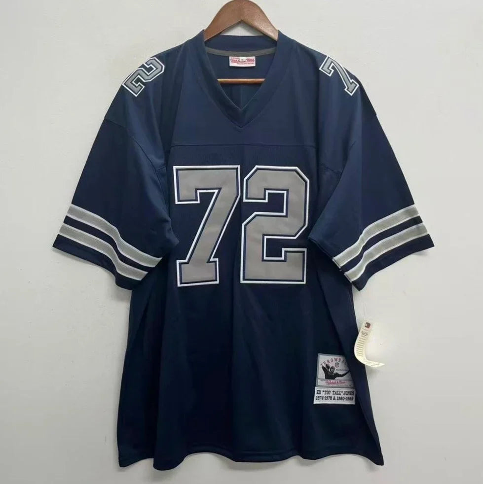 Ed Too Tall Jones Dallas Cowboys Official NFL Jersey Mitchell & Ness product image 2, provided for visual reference and