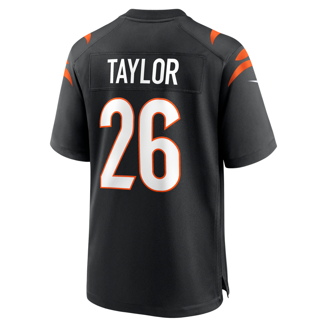Cincinnati Bengals Ja'Sir Taylor Nike Black Game Jersey product image 3