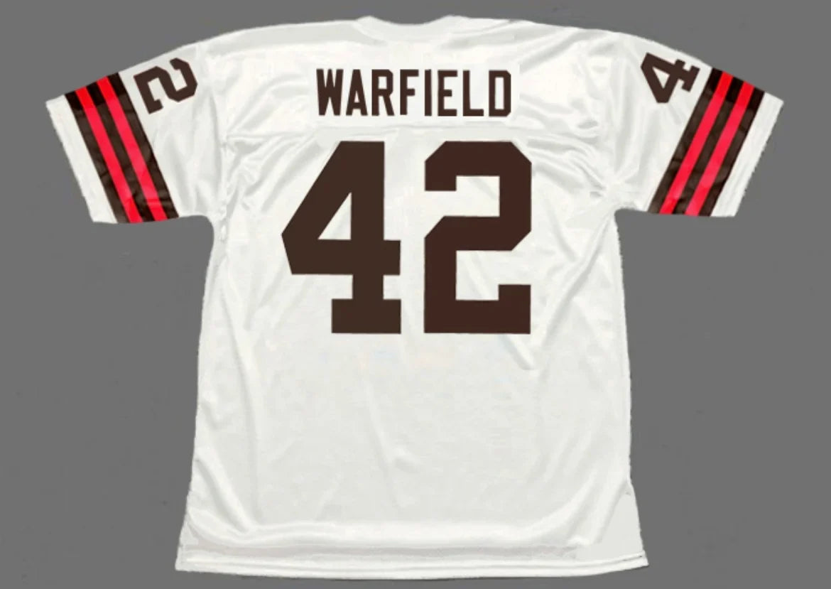 Paul Warfield Cleveland Browns Official NFL Mitchell & Ness Jersey product image 1, provided for visual reference and