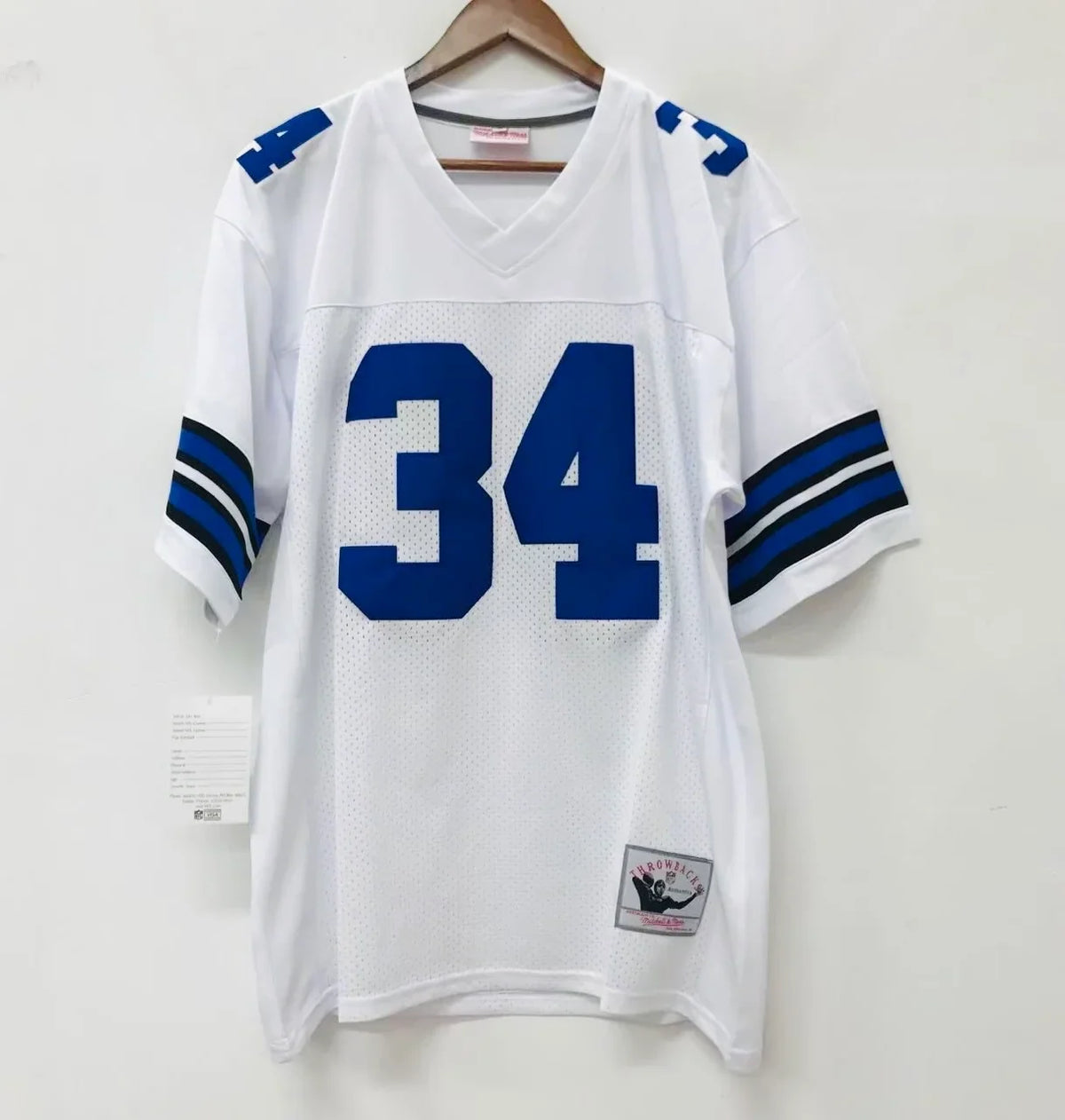 Herschel Walker Dallas Cowboys Official NFL Mitchell & Ness Jersey product image 2, provided for visual reference and