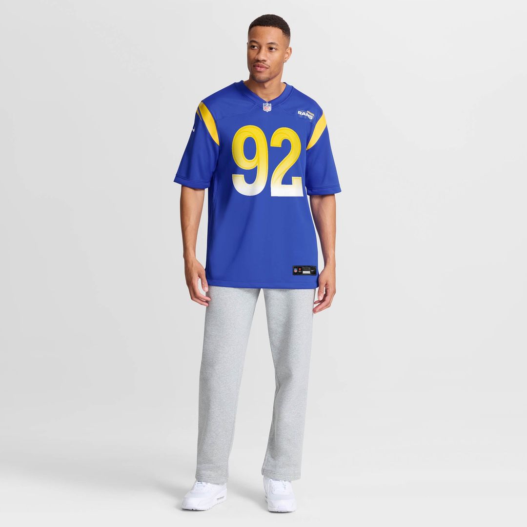 Los Angeles Rams Harrison Mevis Nike Royal Game Jersey product image 4