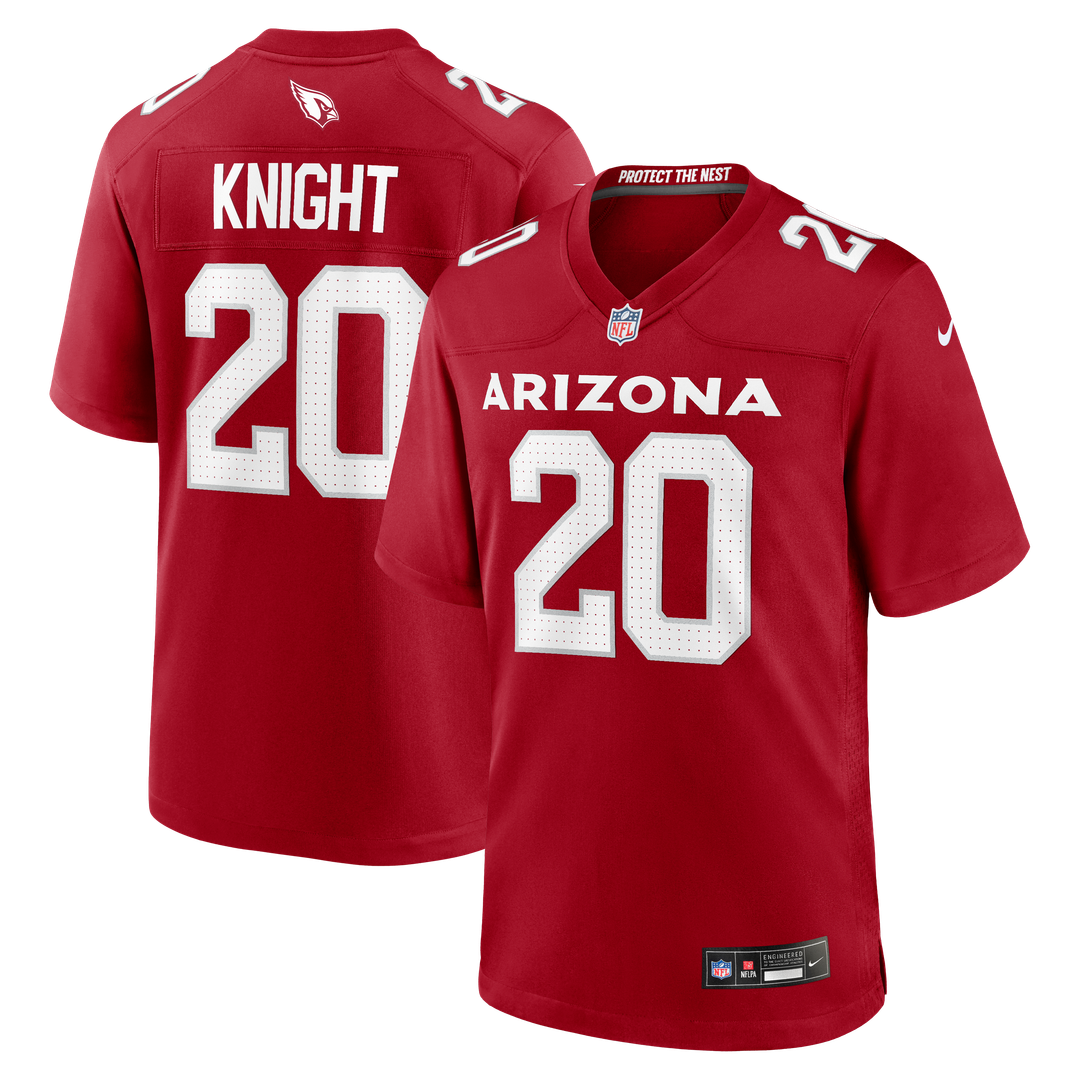 Arizona Cardinals Zonovan Knight Nike Cardinal Game Jersey product image 1