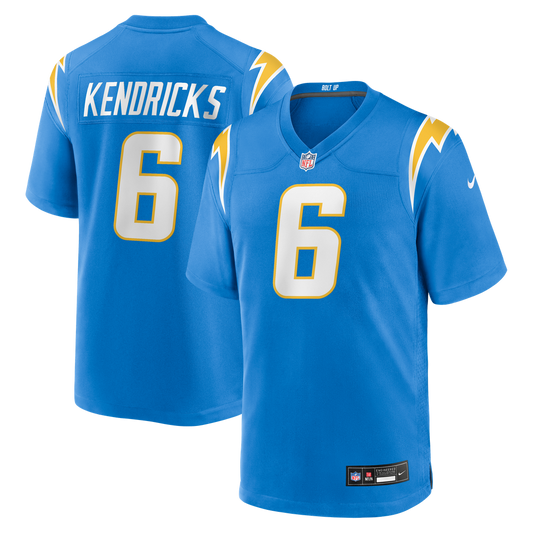 Los Angeles Chargers Eric Kendricks Nike Powder Blue Game product image 1