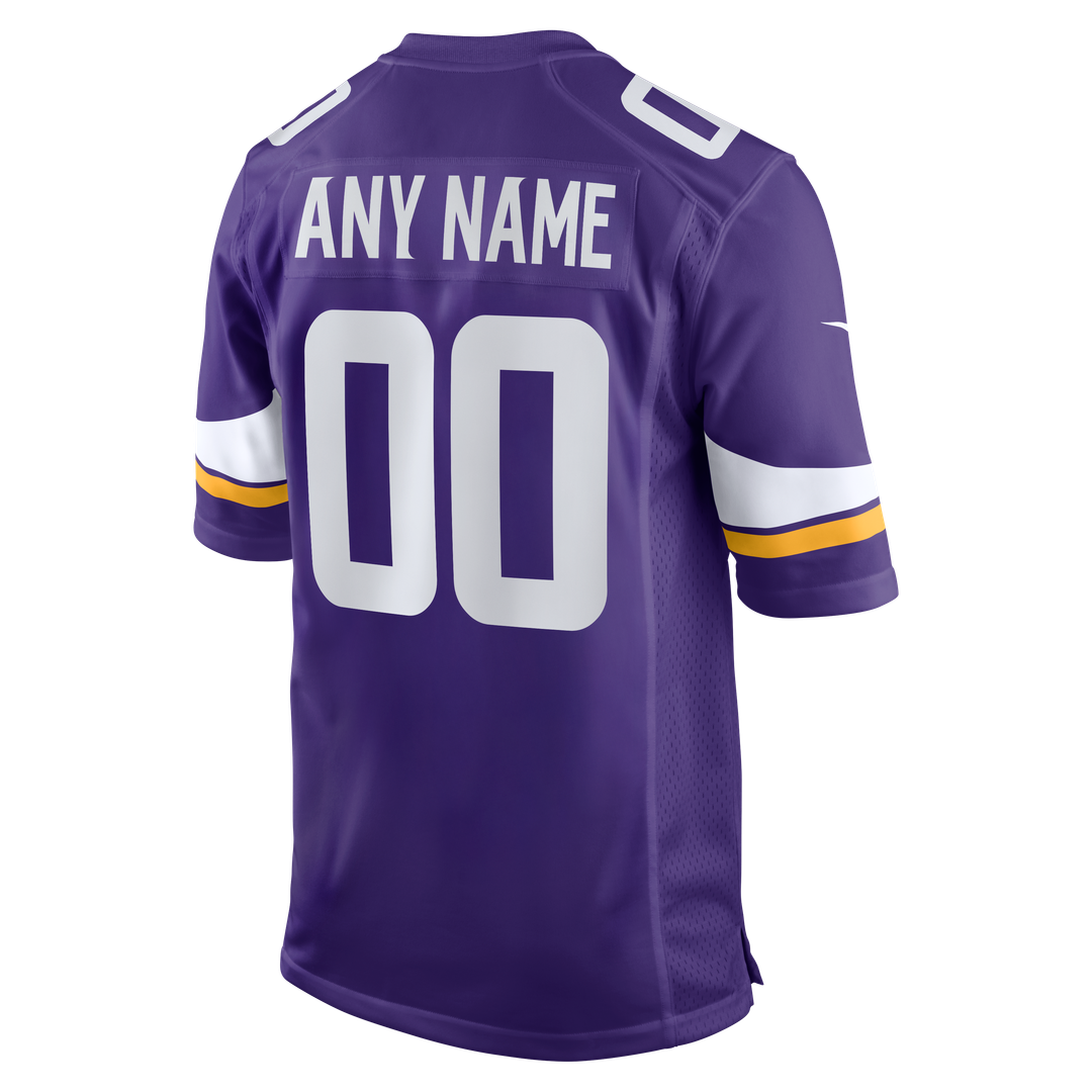 Minnesota Vikings Nike Purple Custom Jersey product image 3