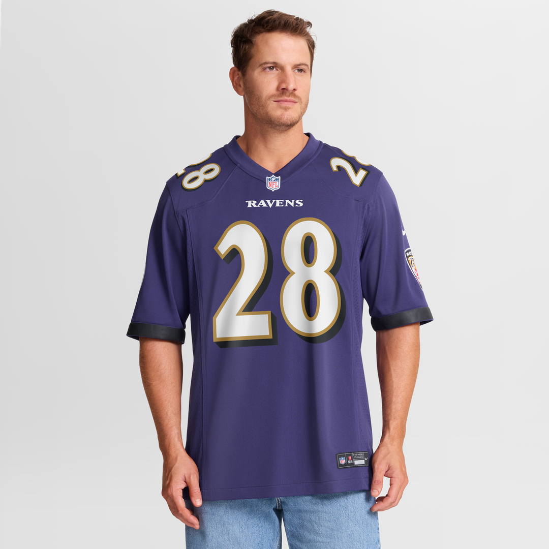 Baltimore Ravens Taven Bryan Nike Purple Game Jersey product image 4