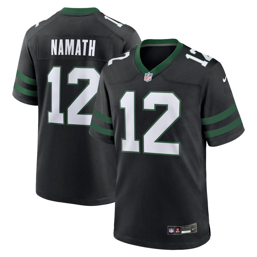 New York Jets Joe Namath Nike Legacy Green Game Jersey product image 17