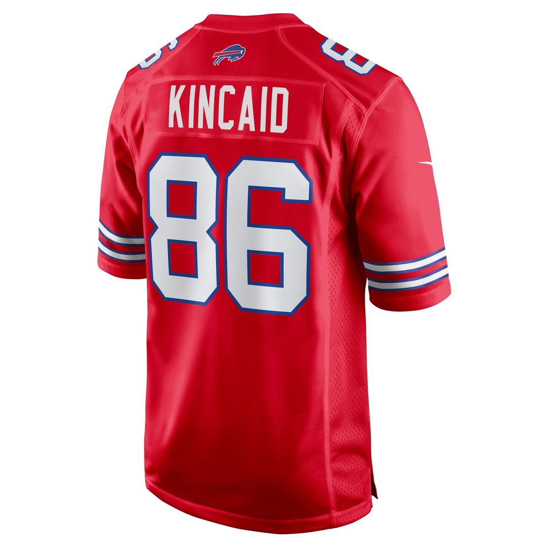 Buffalo Bills Dalton Kincaid Nike Red Alternate Game Jersey product image 9