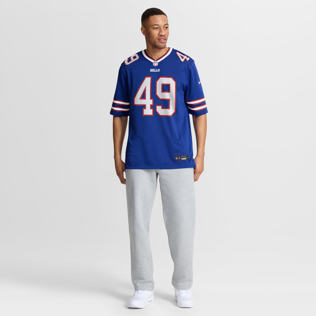Buffalo Bills DaShaun White Nike Royal Game Jersey product image 4