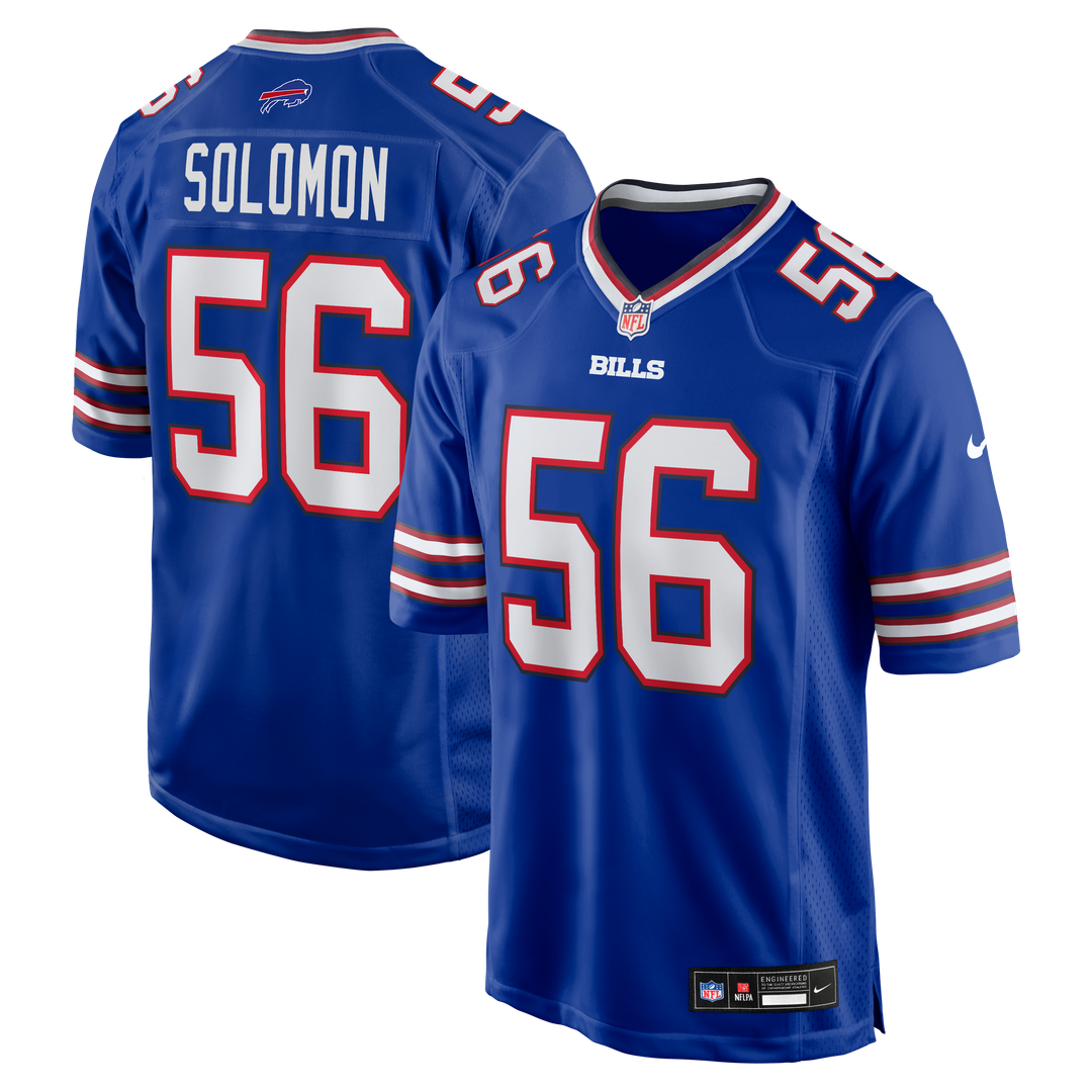 Buffalo Bills Javon Solomon Nike Royal Game Jersey product image 1
