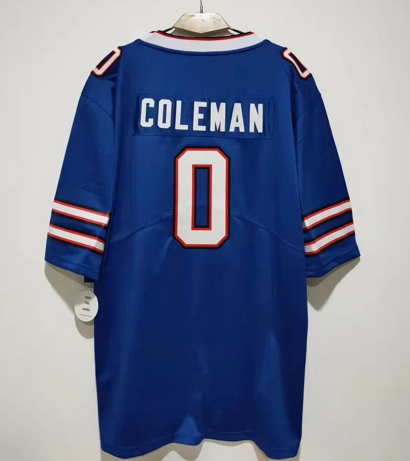 Keon Coleman Classic Authentics Buffalo Bills Jersey product image 1, provided for visual reference and product detail review
