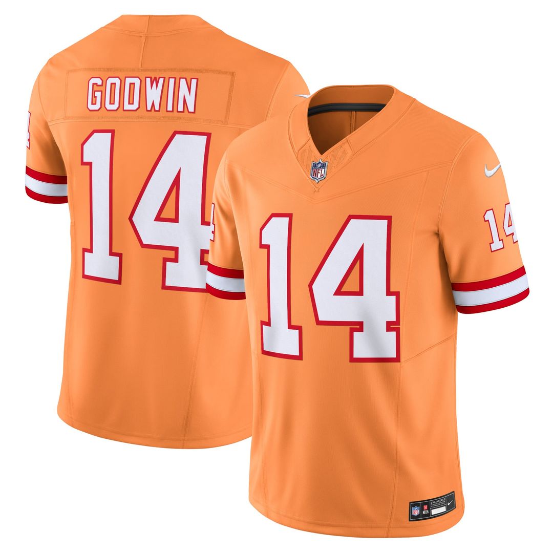 Tampa Bay Buccaneers Chris Godwin Nike Orange Vapor FUSE product image 1