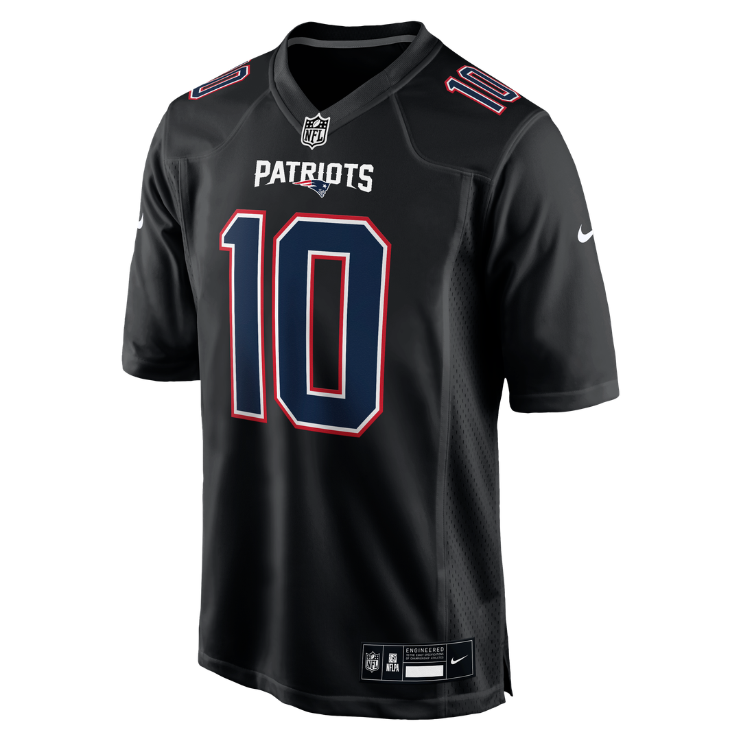 New England Patriots Drake Maye Nike Tundra White Game product image 8