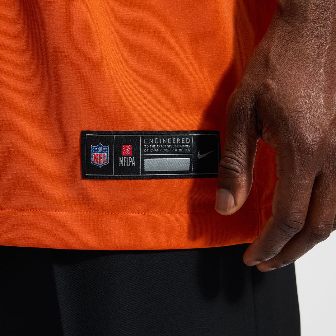 Cincinnati Bengals Joe Burrow Nike Orange Alternate Game product image 21