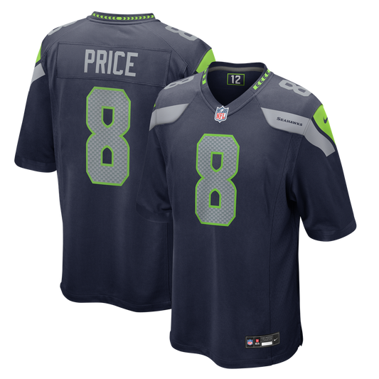 Seattle Seahawks Jadarian Price Nike College Navy Game product image 1