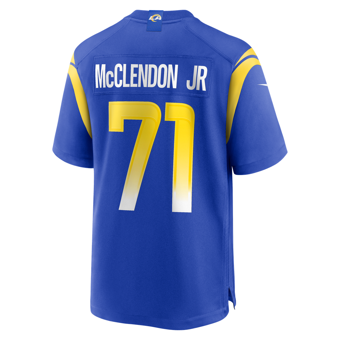 Los Angeles Rams Warren McClendon Jr. Nike Royal Game Jersey product image 3