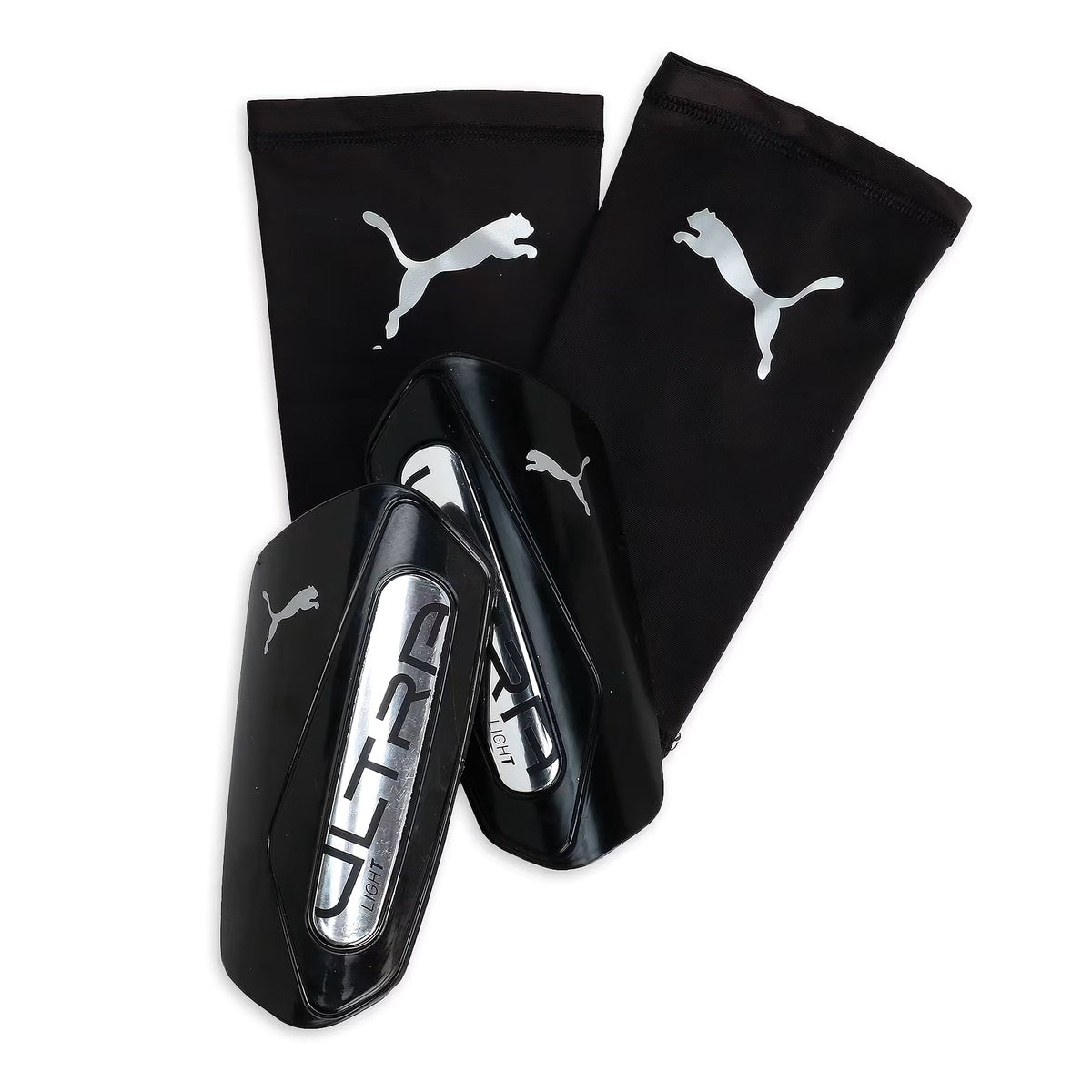 Puma Ultra Light Sleeve Soccer Shinguard product image 1, provided for visual reference and product detail review