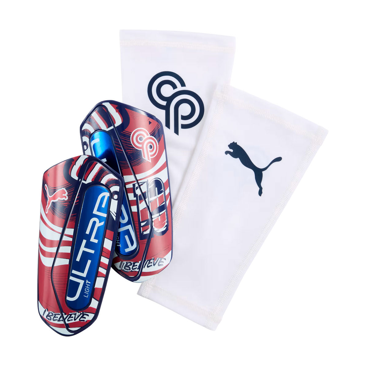 Puma Christian Pulisic Never Stop ULTRA Light Soccer Shin Guard product image 1, provided for visual reference and product