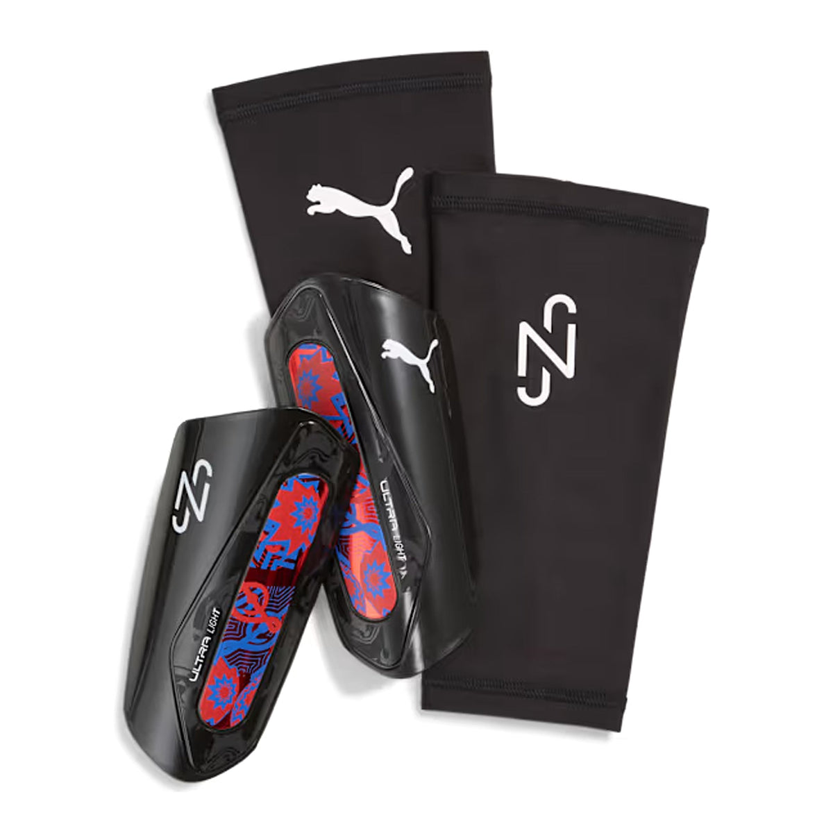 Puma Neymar Jr ULTRA Light Shin Guards product image 1, provided for visual reference and product detail review