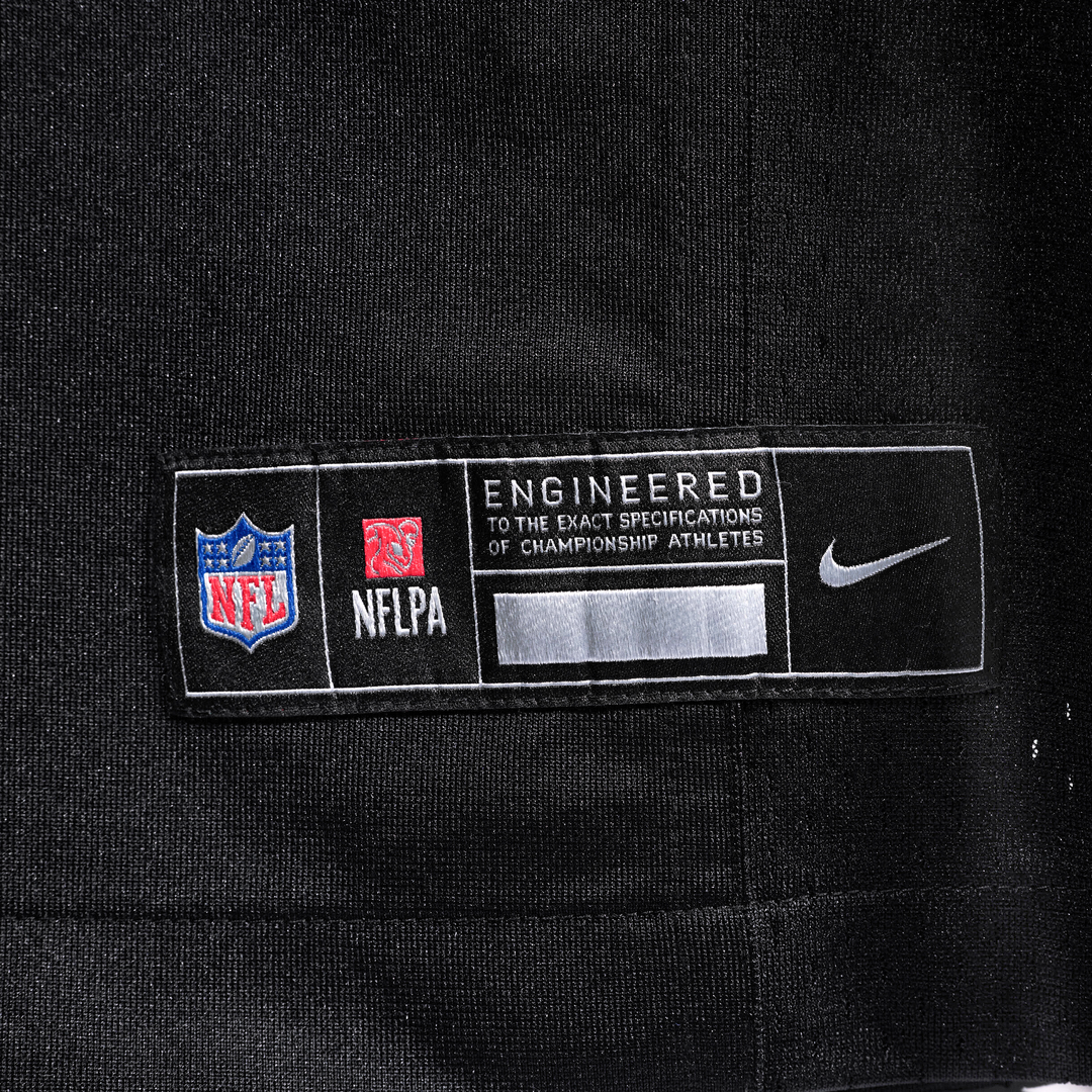 New Orleans Saints Justin Reid Nike Black Game Jersey product image 6