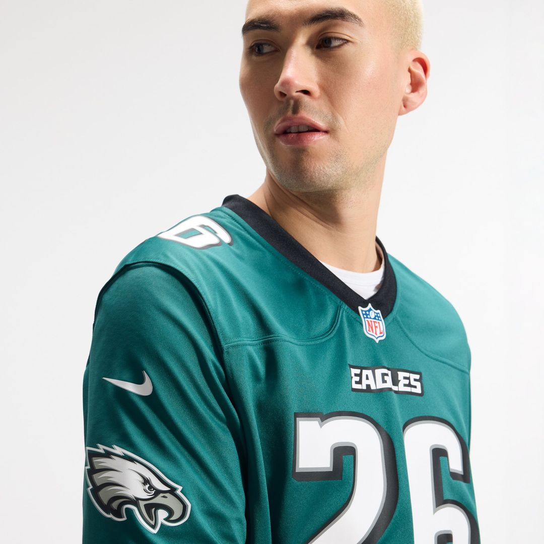 Philadelphia Eagles Saquon Barkley Nike Midnight Green Game product image 10