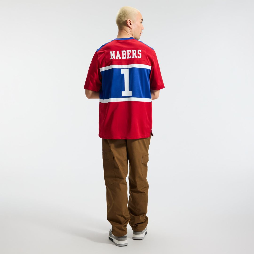 New York Giants Malik Nabers Nike Century Red Alternate product image 5