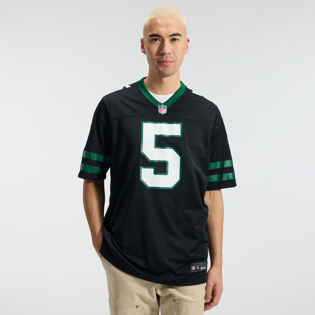 New York Jets Garrett Wilson Nike Legacy White Game Jersey product image 38