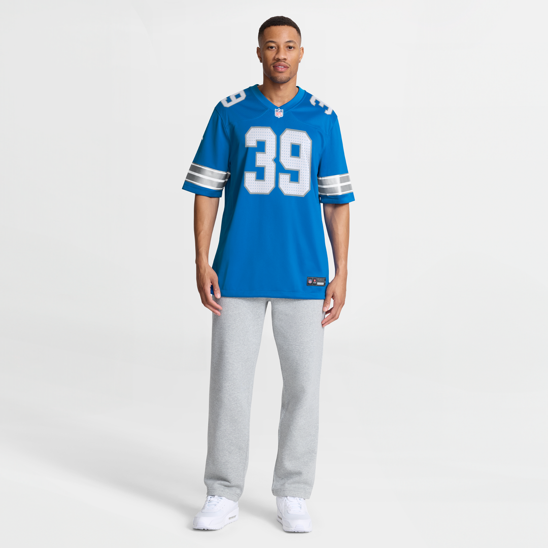 Detroit Lions Jake Bates Nike Blue Game Jersey product image 7