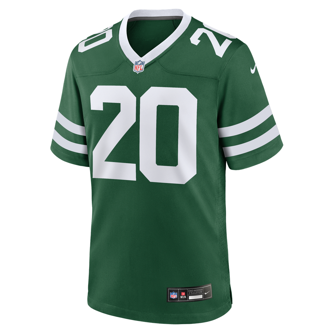 New York Jets Breece Hall Nike Legacy Green Game Jersey product image 6