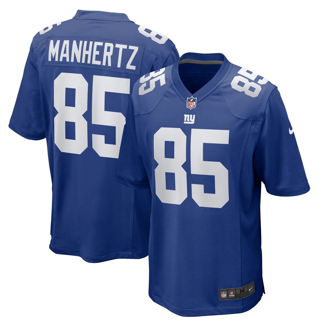 New York Giants Chris Manhertz Nike Royal Game Jersey product image 1